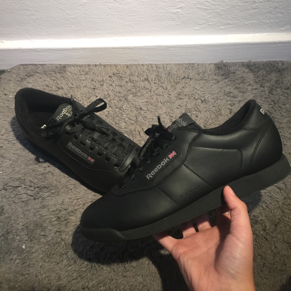Women's Black Classic Princess Reeboks